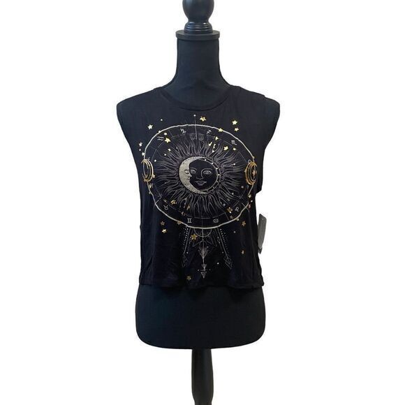 Rebellious One Size S NWT Sleeveless Tank Top - Picture 1 of 10